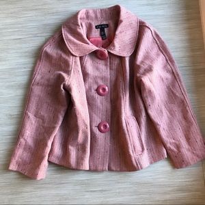 FANG 3/4 sleeve twill blazer